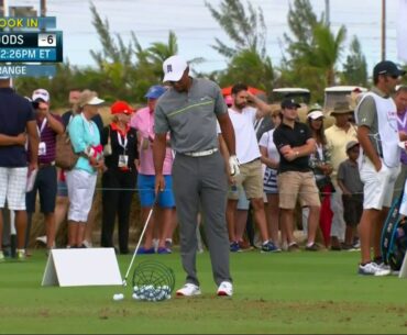 Golf Swings: Tiger Woods On The Range: 12/03/16
