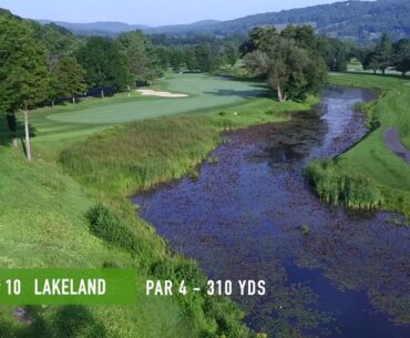 The Quechee Club Lakeland Course Flyover Tour