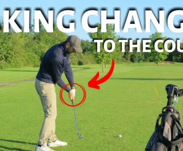 TAKING MY FAVOURITE IMPACT DRILL ONTO THE GOLF COURSE