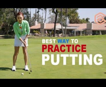 Best Way to Practice Putting | Golf with Aimee