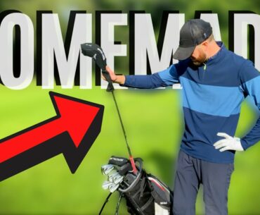 HE BUILT HIS OWN FAIRWAY FINDING BOMBER!!!!
