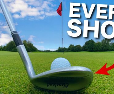 Playing golf with ONLY a sand wedge