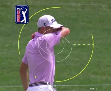 Justin Thomas Hits 50 Foot Putt Workday Charity Open | Morikawa Answers with 24 Footer