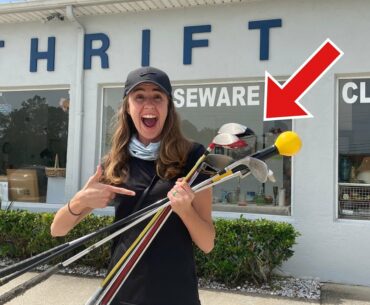 WE FINALLY FOUND THIS GOLF CLUB AT A THRIFT STORE!! (Lucky!!)