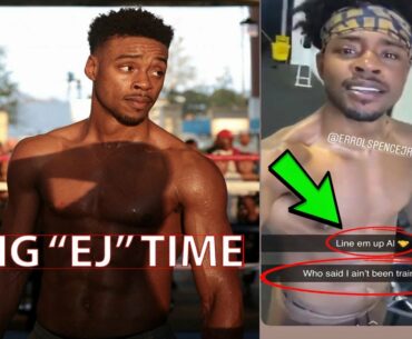 (WHOA) ERROL SPENCE SHOW OFF PHYSIQUE & PUT DANNY GARCIA & BOXING WORLD ON NOTICE, FIGHT DATE COMING
