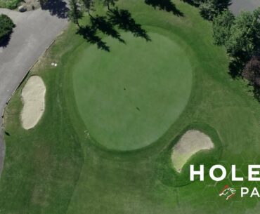 Bear Mountain Golf Course // Hole 9 Overview