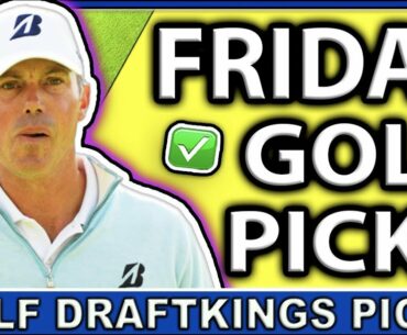 Workday Charity Classic DraftKings FRIDAY SHOWDOWN PICKS | DFS Golf Betting Picks