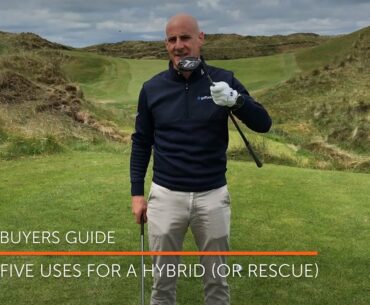 Five uses for a golf hybrid (or rescue)