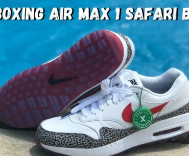 Nike Golf: Air Max 1 G 'Safari Bred' PGA Championship 2019 Unboxing