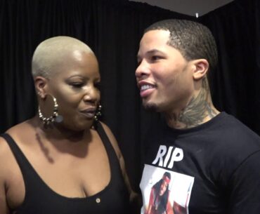 Gervonta Davis Candid Moment With His Mom Kenya - Seconds After His Sick Knockout Win EsNews Boxing