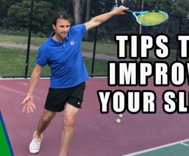 How To Improve Your Slice Backhand | TENNIS LESSON