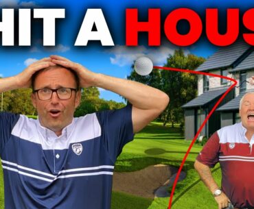 I HIT A HOUSE - GOLF MATCH GONE WRONG!