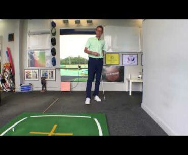 Butch Harmon drill for correct distance to the ball