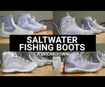 Saltwater Fishing Boots - A Breakdown