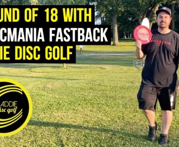 18 Holes With A Discmania Fastback Only! | Caddie Disc Golf