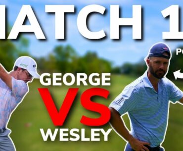 Clutch Finish for the Win!! George vs Wesley. Match 10 | Bryan Bros Golf