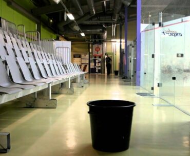 Shot of the day 24.2.2014 #Squash trickshots