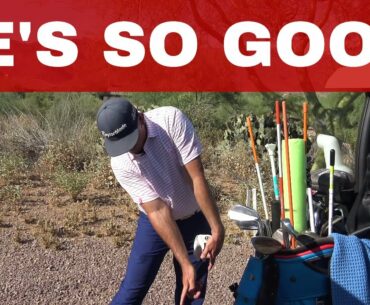 DRIVING GENIUS! PLAYING GOLF W MILO LINES, PGA on Be Better Golf