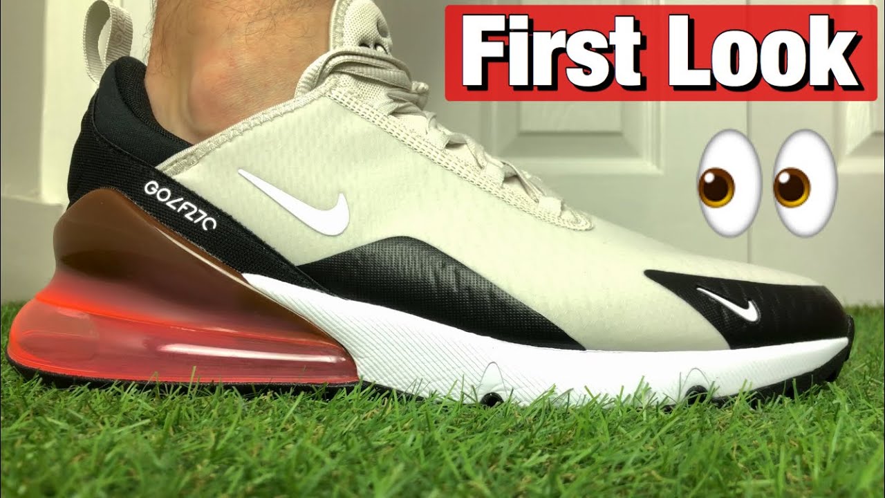 Nike Air Max 270 G Golf Shoes – First look at these new spikeless Nike Golf Shoes Nike Air Max 270 G Golf Shoes - First look at these new spikeless Nike Golf Shoes
