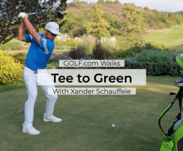 Tee to Green with Xander Schauffele