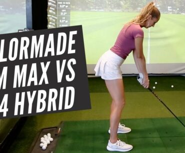 COMPARING GOLF CLUBS | TAYLORMADE SIM MAX VERSUS M4 HYBRID