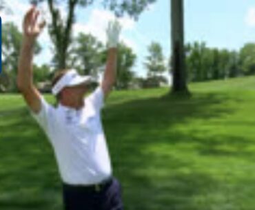 Ian Poulter’s hole-out eagle approach at the Nationwide Challenge