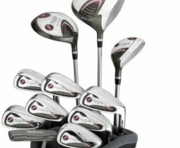 WILSON HOPE PLATINUM WOMEN'S GRAPHITE GOLF CLUBS PACKAGE SET & what it is worth