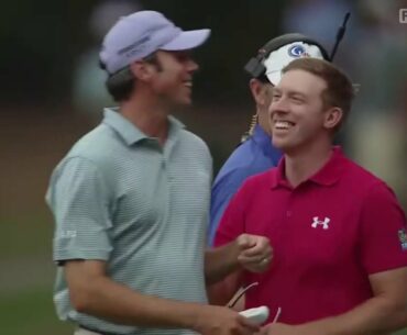 Hunter Mahan's Ball is Stuck Up a Tree - Golf Rules