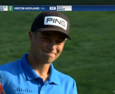 Viktor Hovland - Round 1, Workday Charity Open 2020