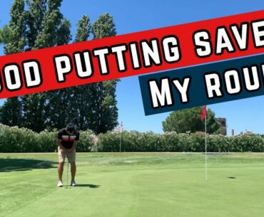 Course Management Vlog | Good Putting Saved my Round