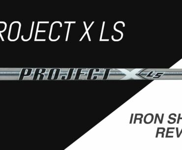 Project X LS Iron Shaft Review // LOW SPIN LOW LAUNCH // + VS. Project X