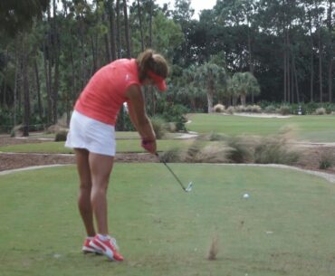LEXI THOMPSON 120fps SLOW MOTION DTL IRON DRIVE GOLF SWING 2015 CME CHAMPIONSHIP 1080p HD