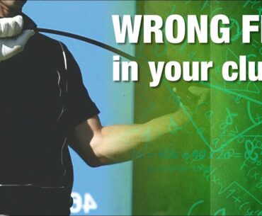 Wrong Shaft Flex In Your Clubs?