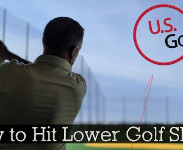 How to Hit Lower Golf Shots (Golf Stinger)