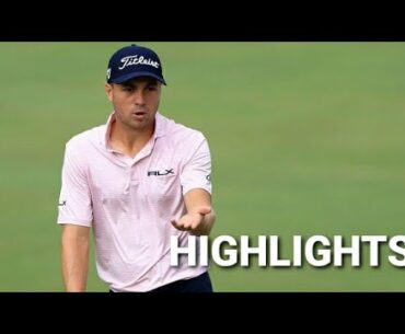 Justin Thomas Extended Highlights, Shoots 2-Over 74 Round 1 at the Memorial