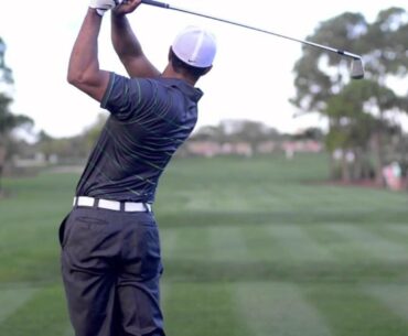 Tiger Woods before the 2012 Honda Classic