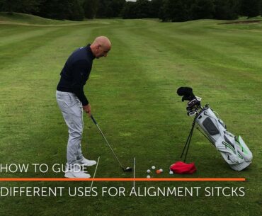 10 NEW golf alignment stick uses and drills (plus the obvious one)