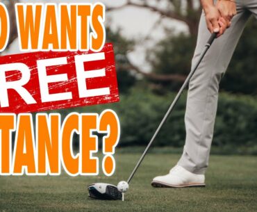 SIMPLE TIPS TO GET EXTRA DISTANCE WITH THE DRIVER