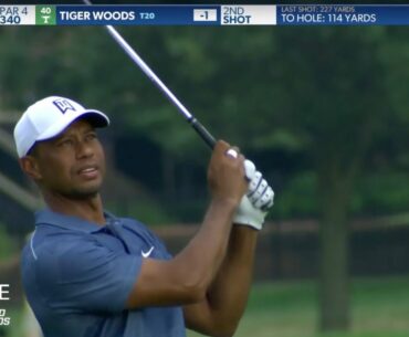 Tiger Woods The Memorial Round 2 2020 - shot by shot footage