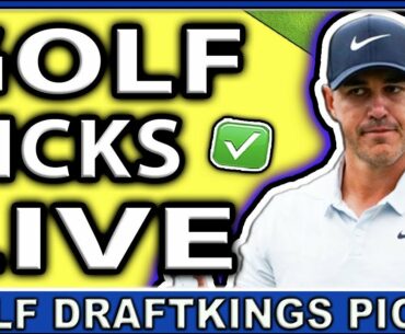 Memorial Tournament DraftKings DFS Picks LIVE | DFS Golf Betting Picks