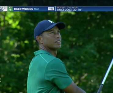 Tiger Woods The Memorial Round 3 2020 - shot by shot footage
