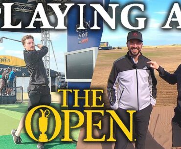 THE OPEN ZONE POT BUNKER CHALLENGE vs PETER FINCH!