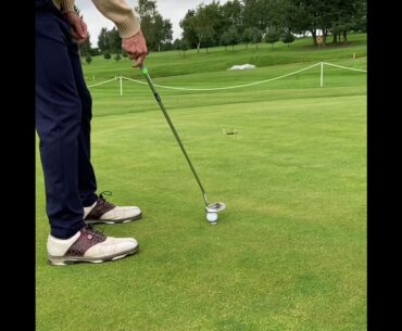Green reading tee drill