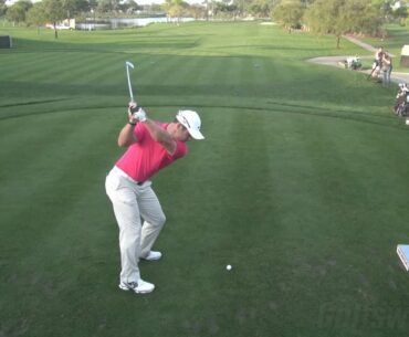 GOLF SWING 2013 - PAUL CASEY IRON DRIVE - ELEVATED DTL FULL SPEED & SLOW MOTION - 1080p HD