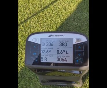 Tony Finau Drive 206 mph Ball speed, 383 yard carry,