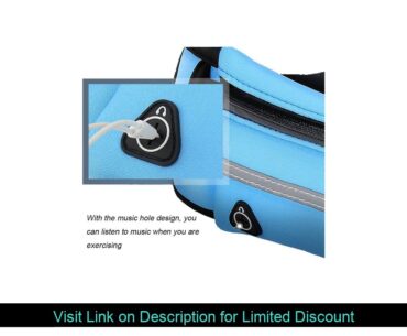 Fashion Mini Pockets Running Bag Ladies Men's Portable USB Multi-function Travel Waterproof Cell Ph