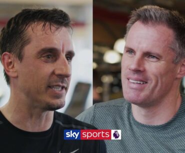 How is Gary Neville coping with Liverpool & Man City battling for the Premier League title?