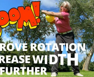 BETTER GOLF SWING ROTATION, WIDTH AND DISTANCE