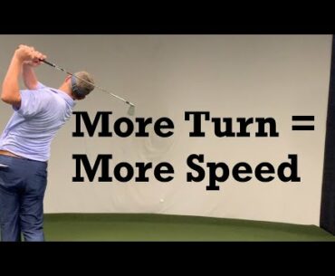 Turn for More Speed & Power - Golf Swing Basics - IMPACT SNAP