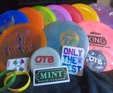 OTB Disc Golf Mystery Box Unboxing!!!!!!